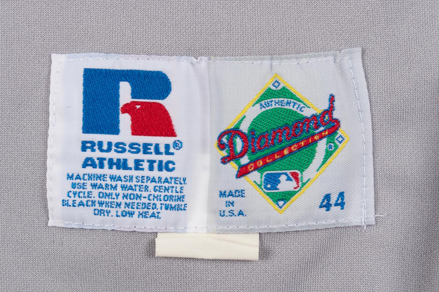 A Greg Maddux 1996 World Series Atlanta Braves Game Used / Issued Jersey,