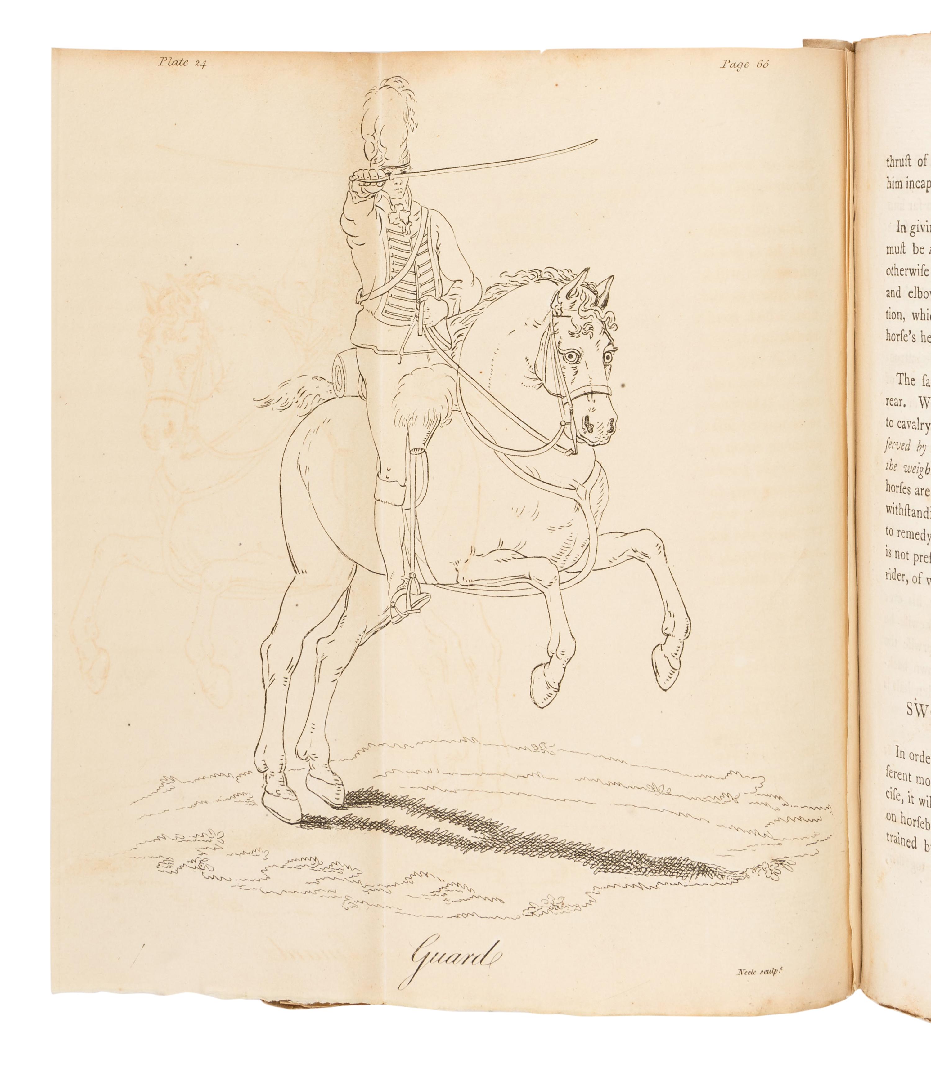 [LE MARCHANT, John Gaspard]. By His Majesty's Command. Rules and Regulations for the Sword Exercise of the Cavalry . London: War Office, printed and sold by T. Egerton, Military Library, Whitehall, 1796.