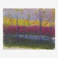 Wolf Kahn (American/German, 1927-2020) Reservoir