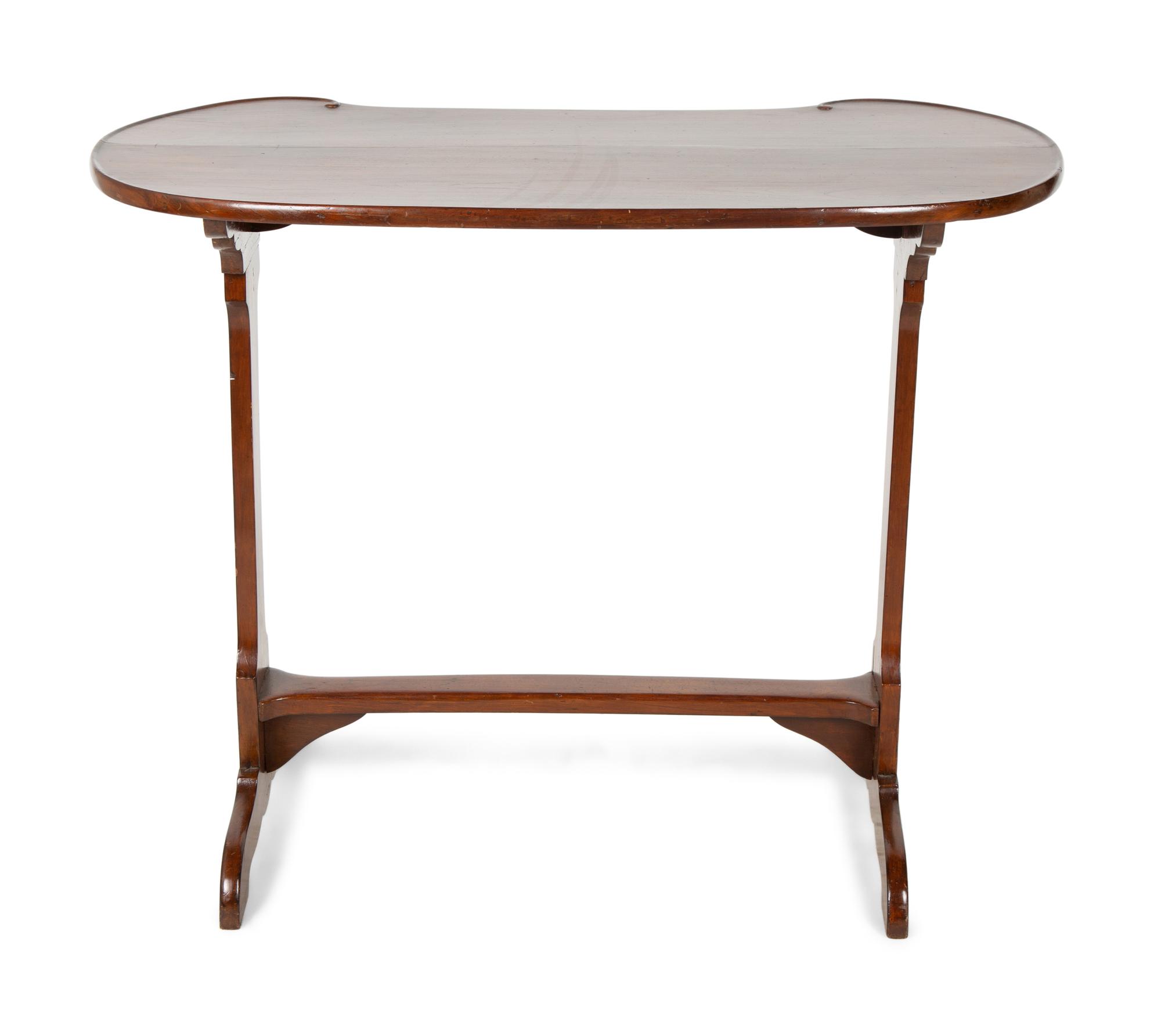 A French Mahogany Side Table — LATE 19TH/EARLY 20TH CENTURY