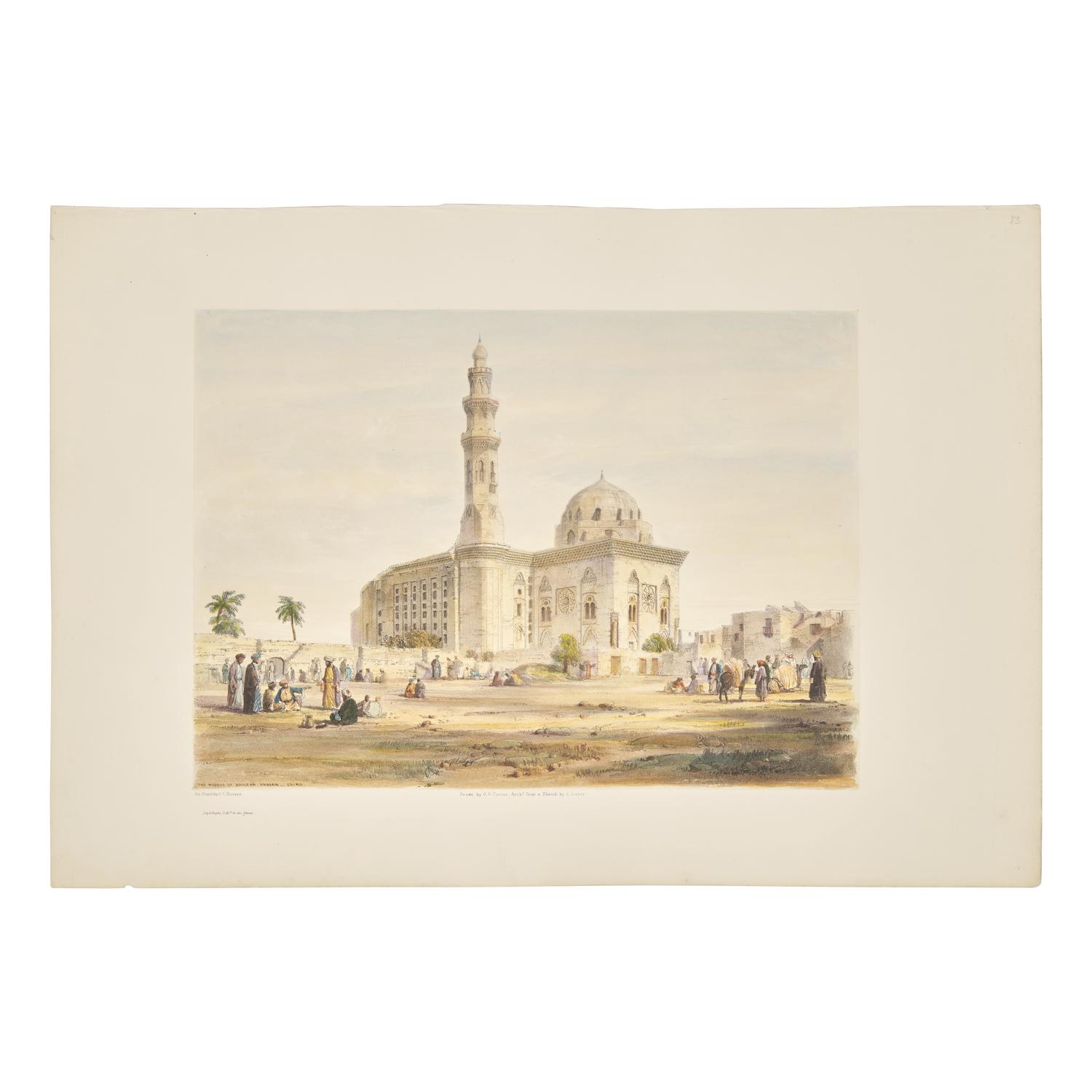 [Prints] Roberts, David. Group of Eight Prints