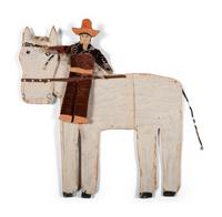 untitled, horse and cowboy