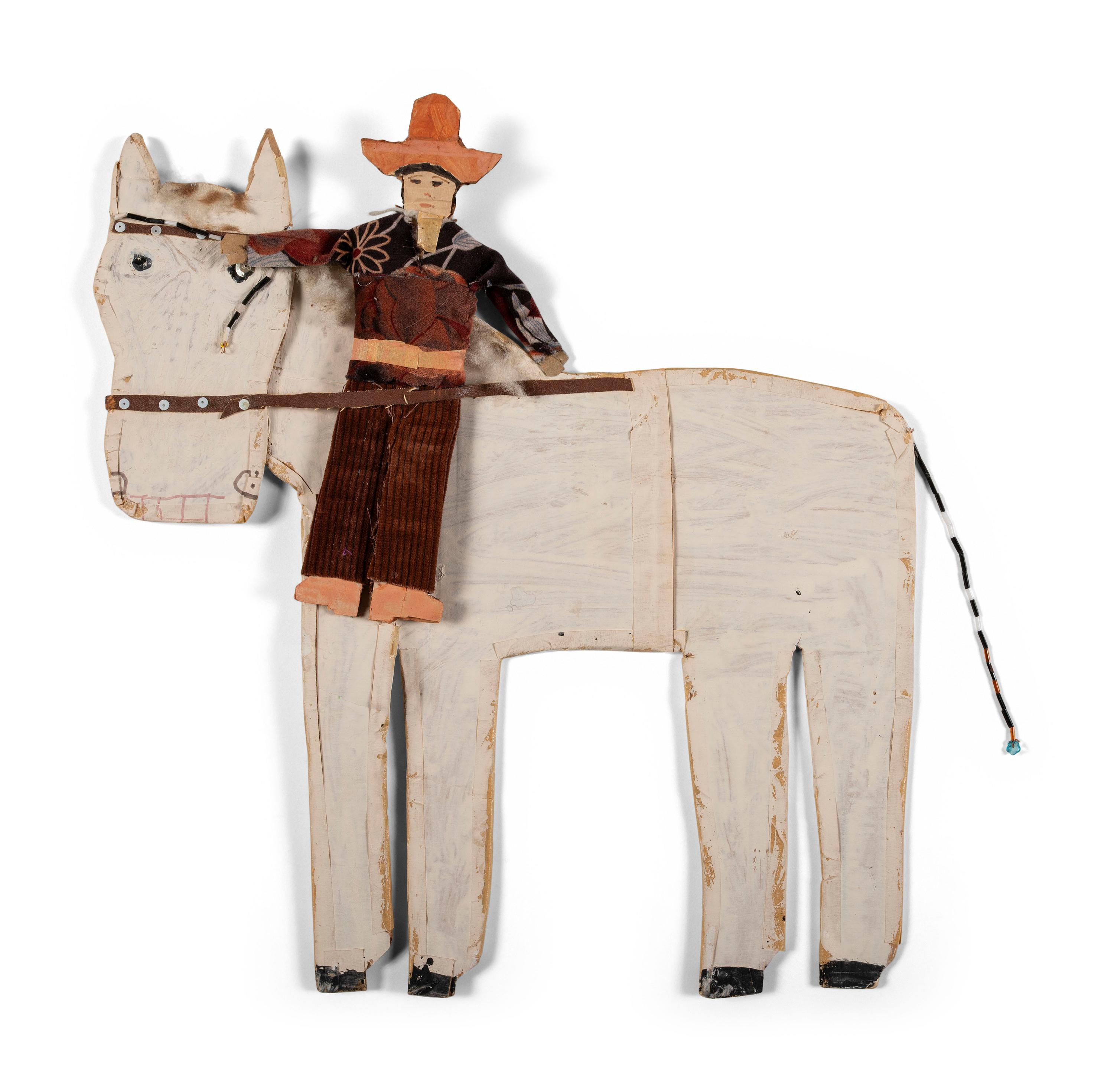 untitled, horse and cowboy