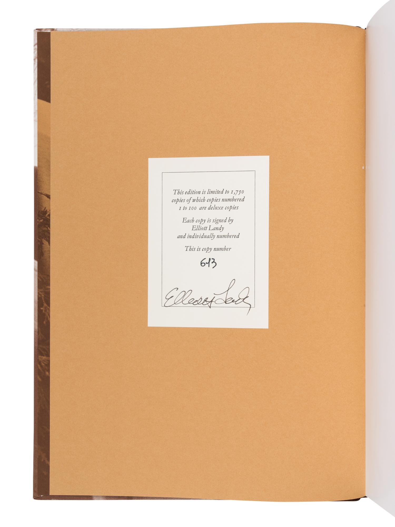 [DYLAN, Bob (b.1941)]. -- LANDY, Elliott (b. 1942). Dylan in Woodstock . Surrey, England: Genesis Publications Limited, 2000.