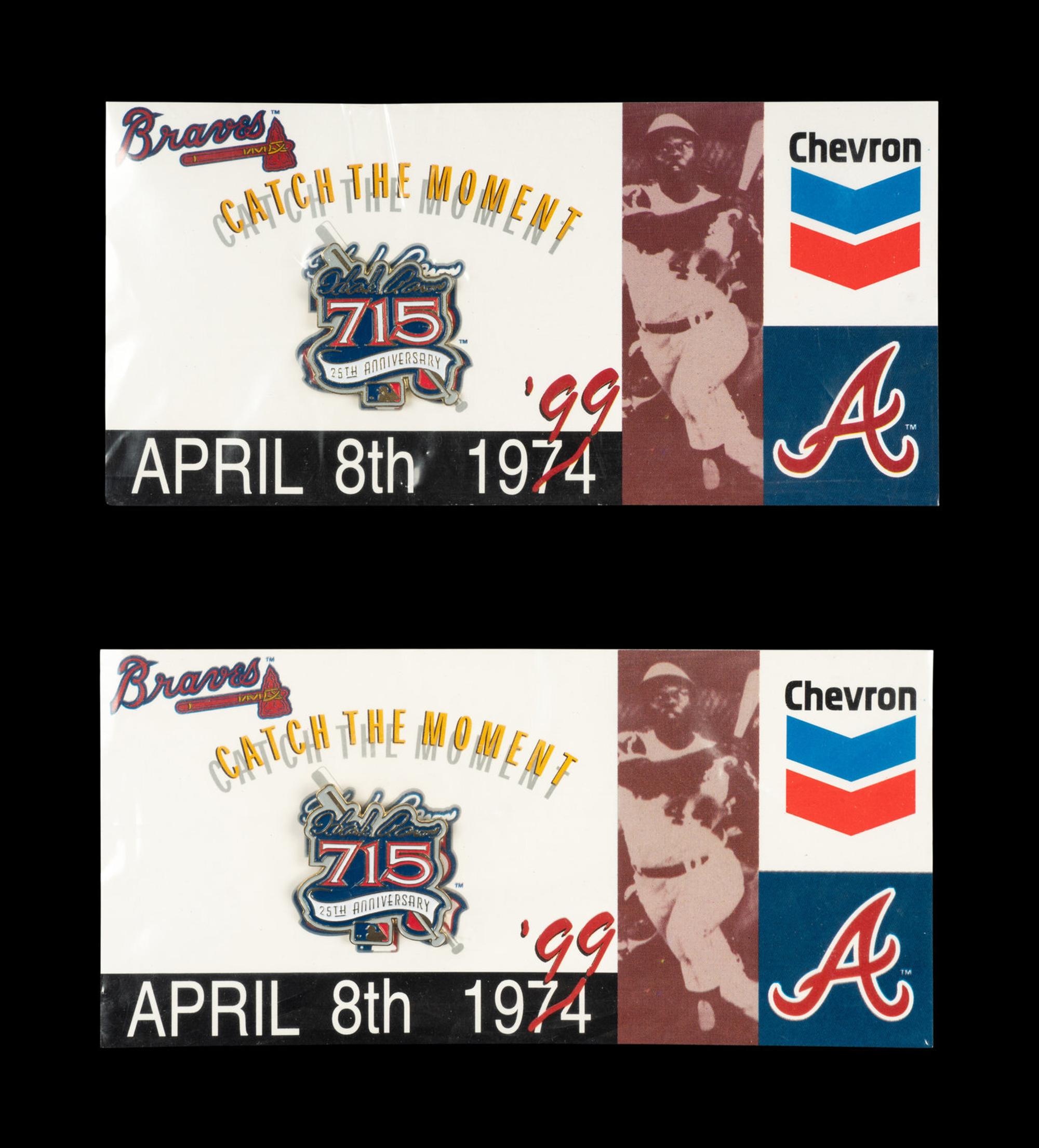 A Group of Hank Aaron 715 Home Run Anniversary Commemorative Items,