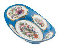 A Sèvres Painted Porcelain Dish