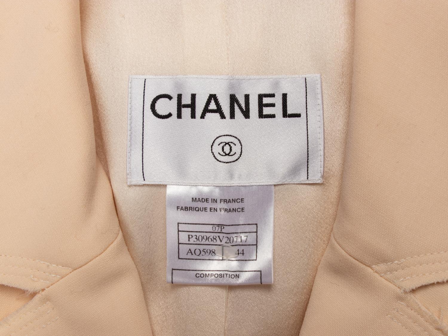 Chanel, Cream Wool Jacket
