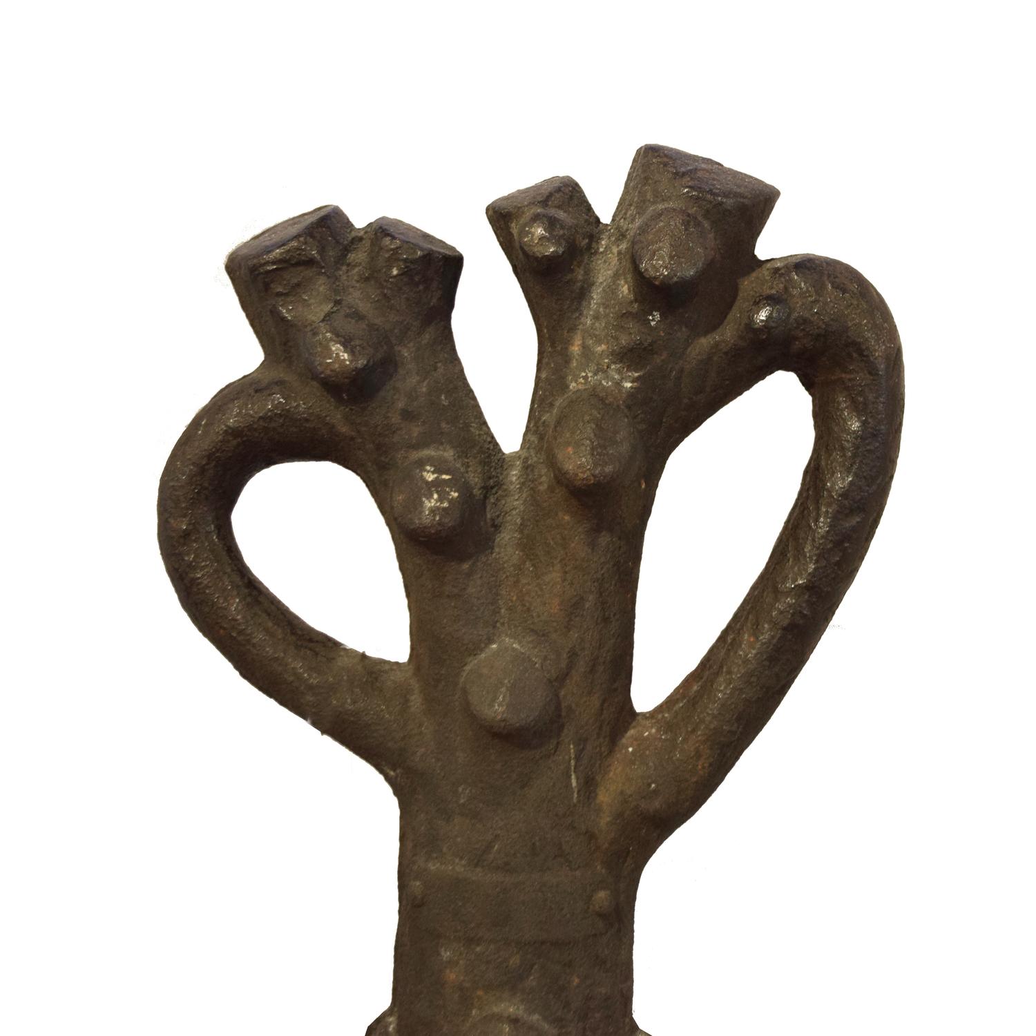 An Iron Horse Hitch 8.5" W x 6.5" D x 64.5" H — United States, 19th Century