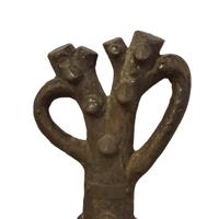 An Iron Horse Hitch 8.5" W x 6.5" D x 64.5" H — United States, 19th Century