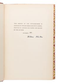Faulkner, William (1897-1962). The Unvanquished . New York: Random House, 1938.