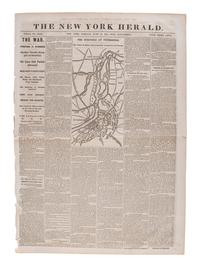 [CIVIL WAR]. Ephemera incl. Mississippi River from Cairo, Ill. to St. Mary's Mo. in VI Sheets, 1865.