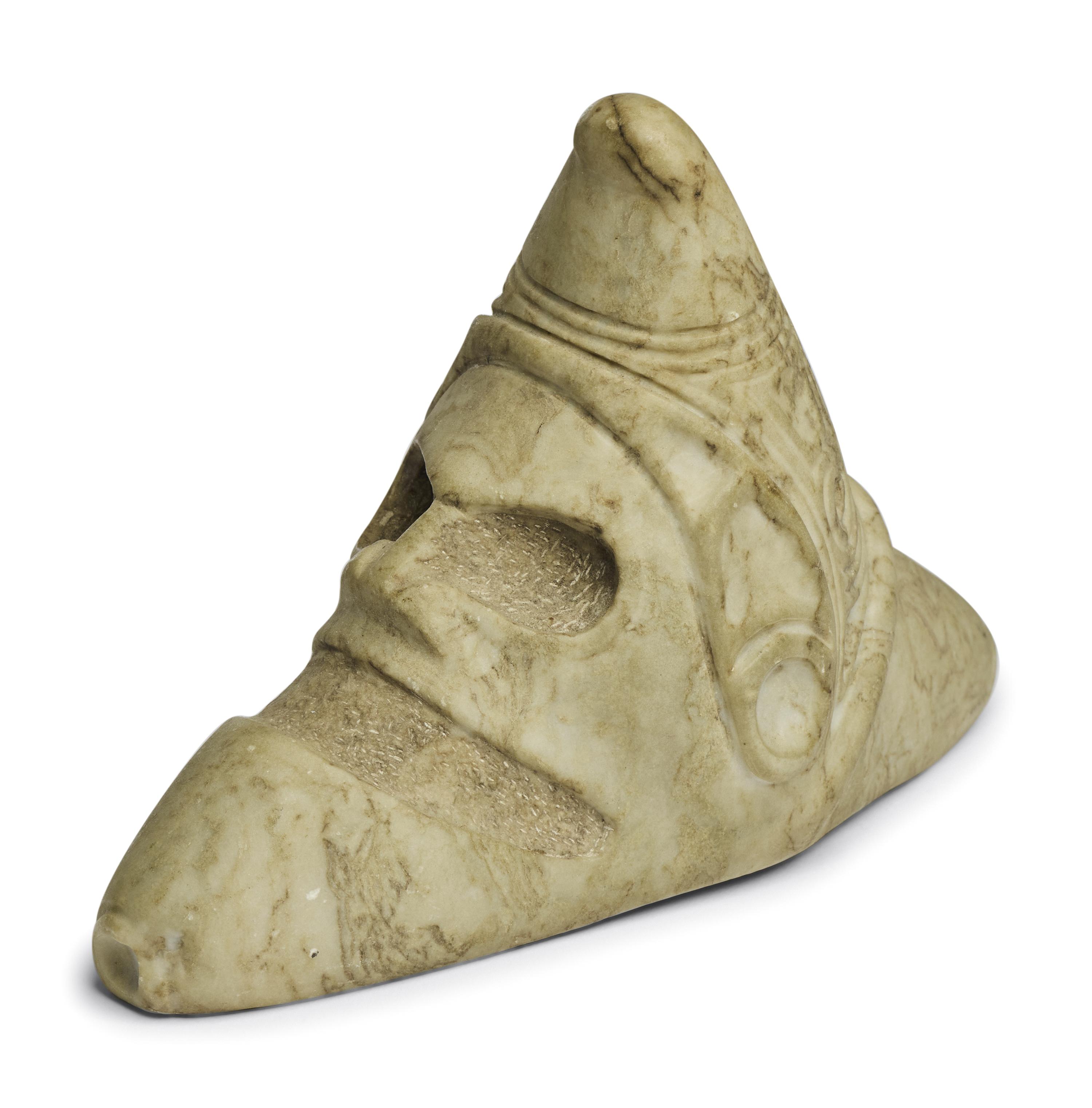 A Taino-Style Stone Trigonalito