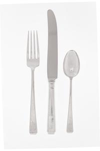 An American Silver Flatware Service