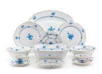 A Herend Porcelain Dinnerware Service