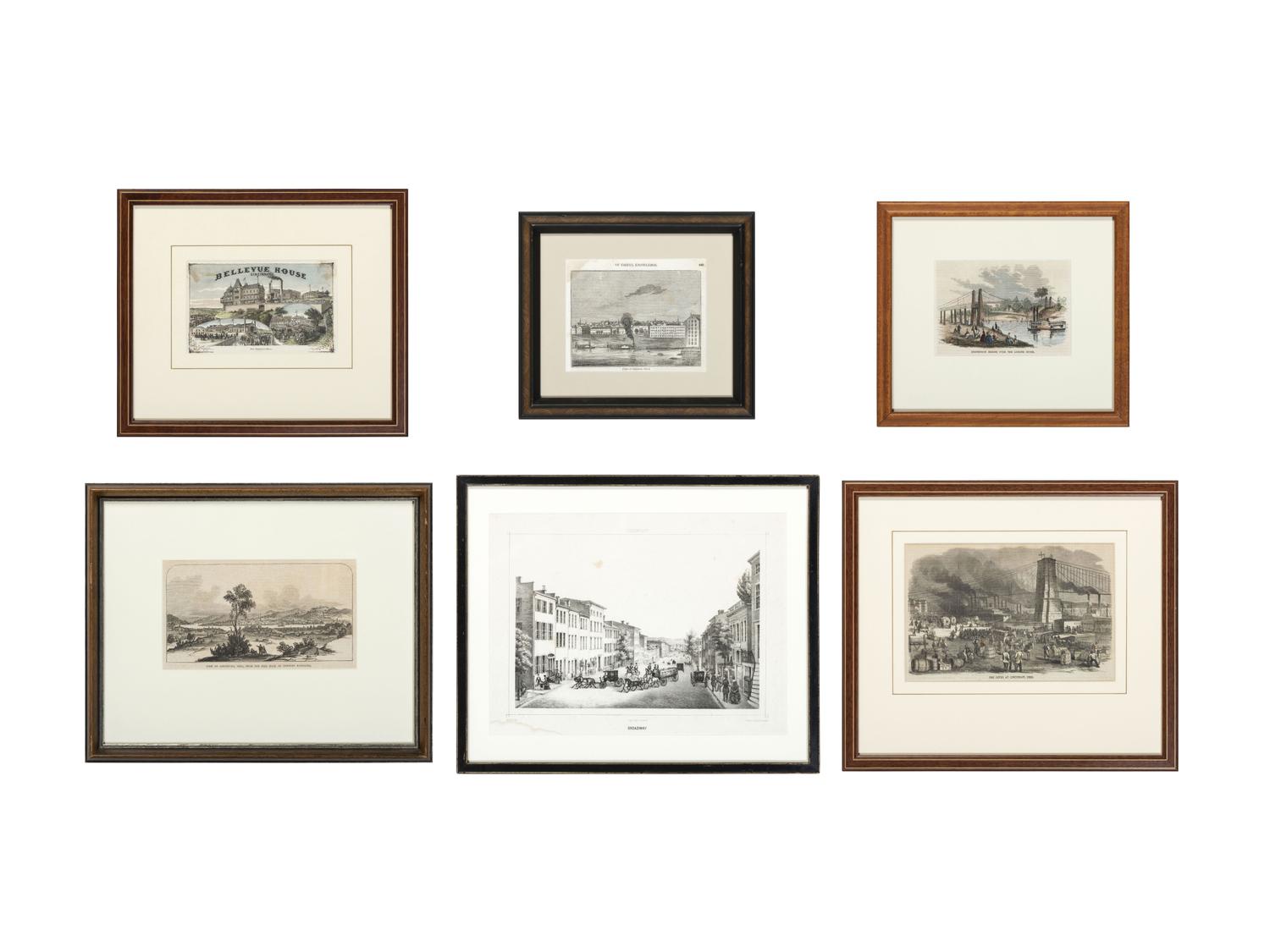 Seven Prints of Cincinnati and Its Environs