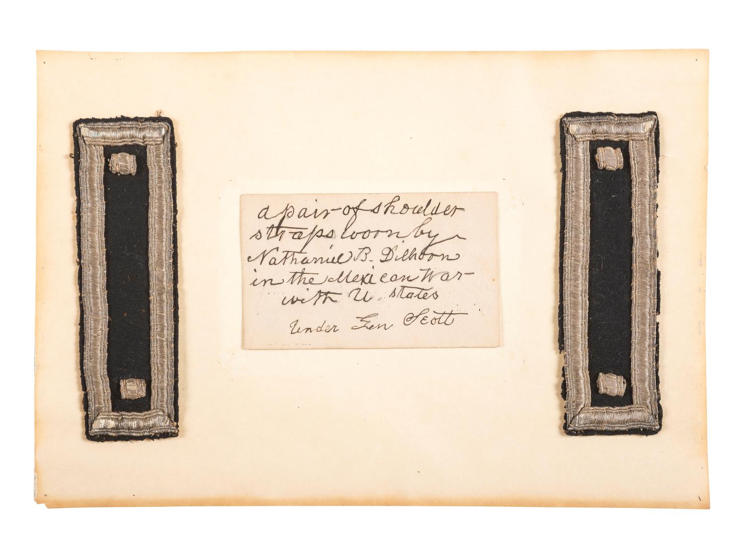 [CIVIL WAR]. Archive related to Albert Campbell Johnston and Nathaniel Dillhorn, 90th Pennsylvania Volunteers, incl. letter detailing the Battle of Cedar Mountain.