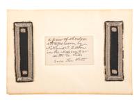 [CIVIL WAR]. Archive related to Albert Campbell Johnston and Nathaniel Dillhorn, 90th Pennsylvania Volunteers, incl. letter detailing the Battle of Cedar Mountain.