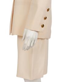 Two Chanel Cream Skirt Suits, 1990s