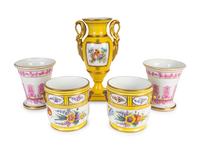 Five French Porcelain Vases — 19TH/20TH CENTURY