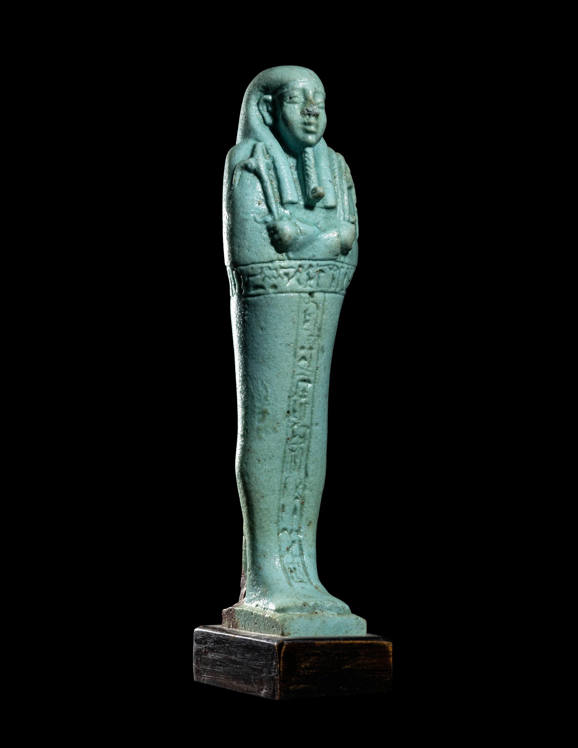 An Egyptian Faience Ushabti for Nesbanebdjed