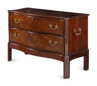 A George IV Mahogany Chest-on-Stand