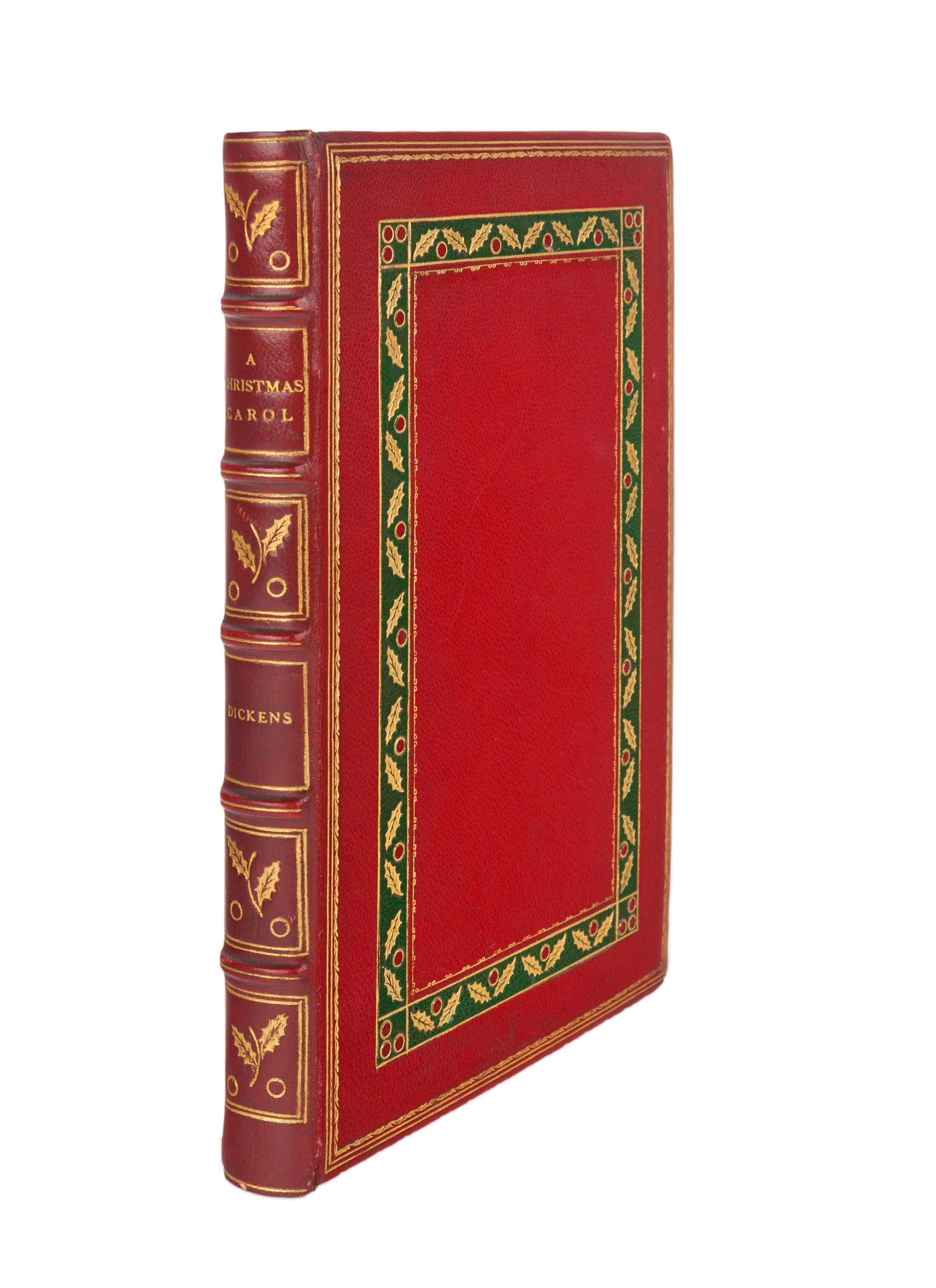 [MONASTERY HILL BINDING - ZUFFANT, Joseph, binder] -- [ROYCROFTERS]. DICKENS, Charles (1812-1870). A Christmas Carol in Prose Being a Story of Yule-Tide. East Aurora, New York: The Roycroft Shop, 1902.