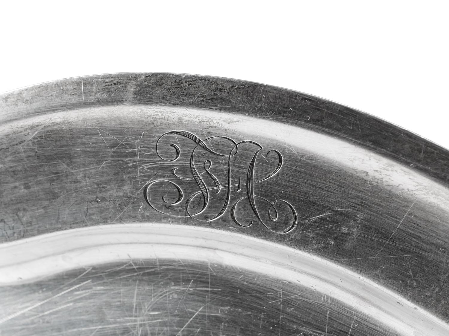 An American Silver Tray