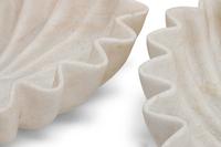 A Pair of Italian Carved Fluted Bowls