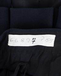 Chanel Haute Couture Navy Lace Skirt Suit, Spring/Summer 1988