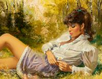 Woman in Field