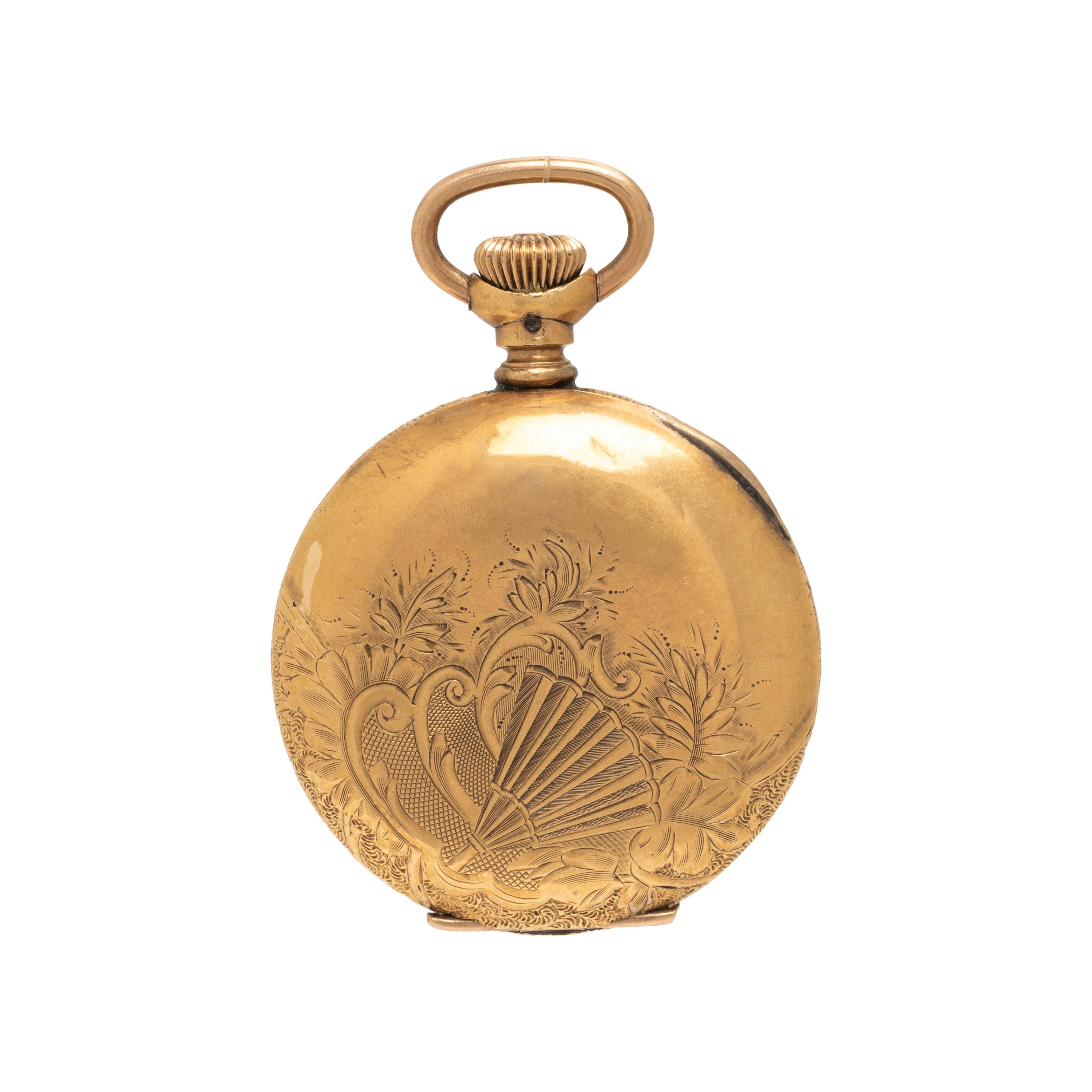 Hampden, Gold-Plated Pocket Watch