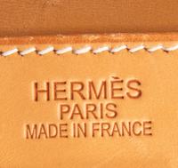 Hermès Leather and Canvas 35cm Kelly Bag, 2007