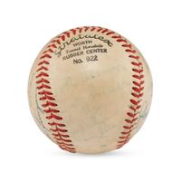 A 1949 St. Louis Browns and St. Louis Cardinals Multi Signed Autograph Baseball (Beckett Authentication Services)