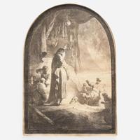 Rembrandt van Rijn (Dutch, 1606–1669) The Raising of Lazarus: The Larger Plate