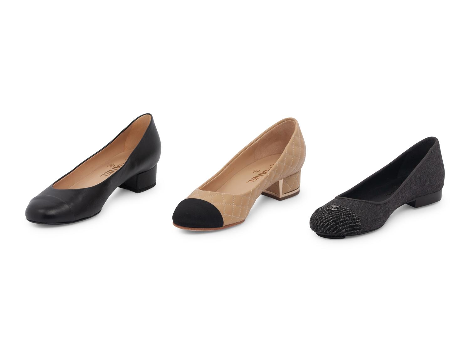 Three Pairs of Chanel Shoes