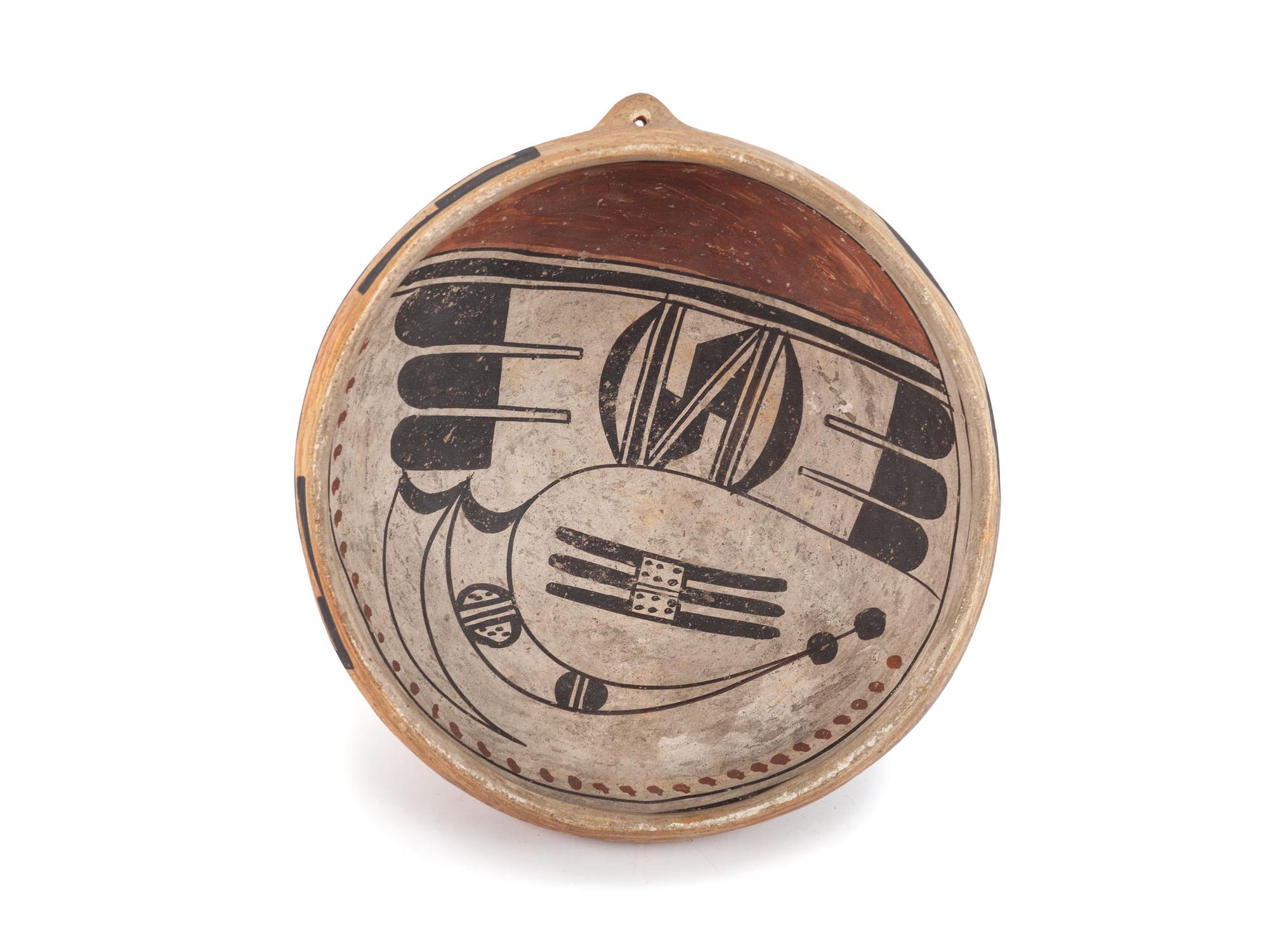 Hopi Polychrome Pottery Bowl