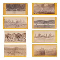 [CIVIL WAR]. 30 immediate post-war stereoviews of Gettysburg, many by TIPTON.
