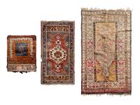 A Group of Three Wool Textiles