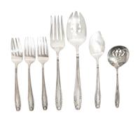 A Wallace Silversmiths Sterling Silver Part Flatware Service