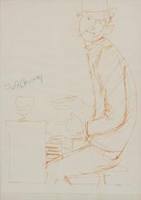 Gentleman Playing Piano