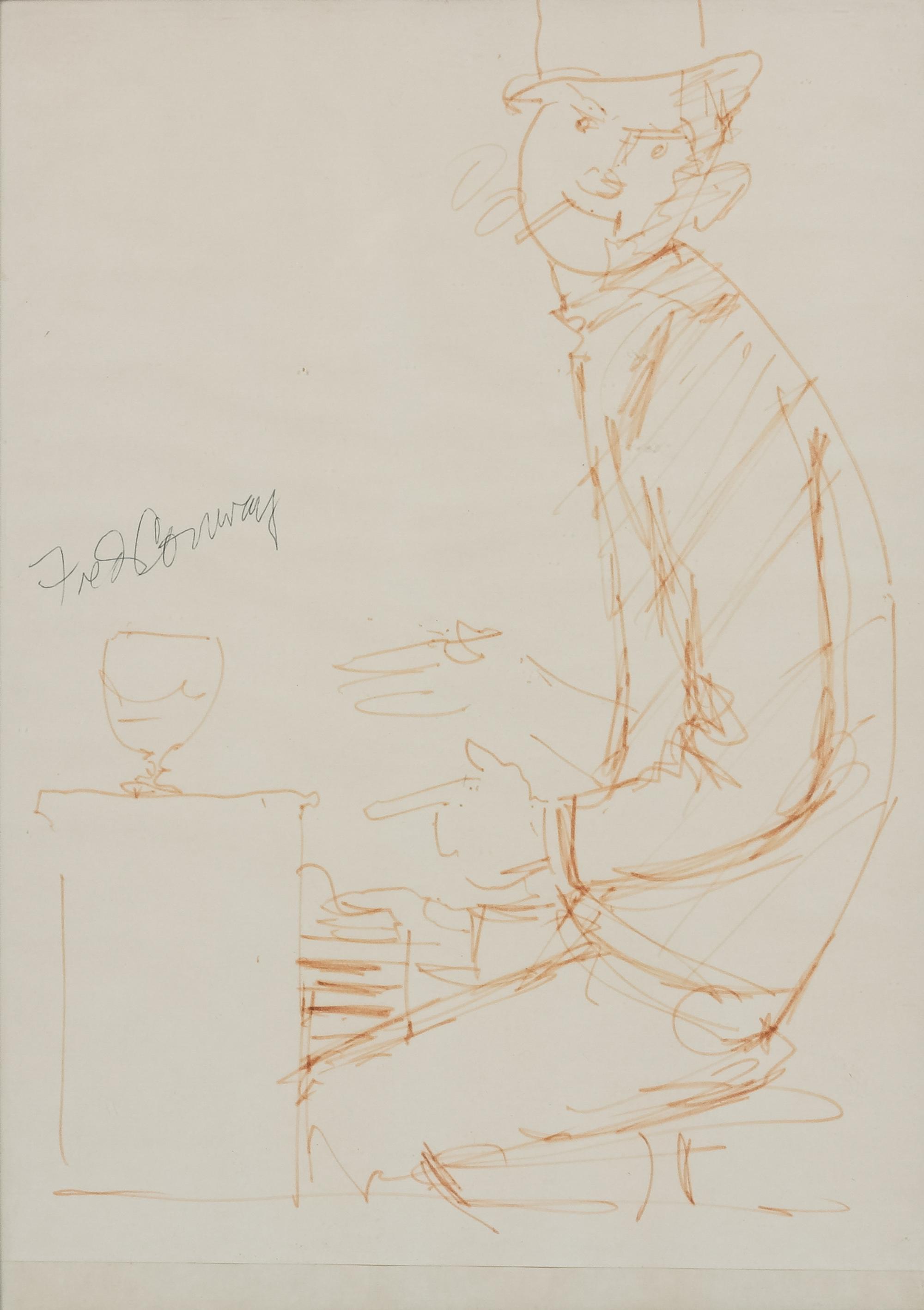 Gentleman Playing Piano