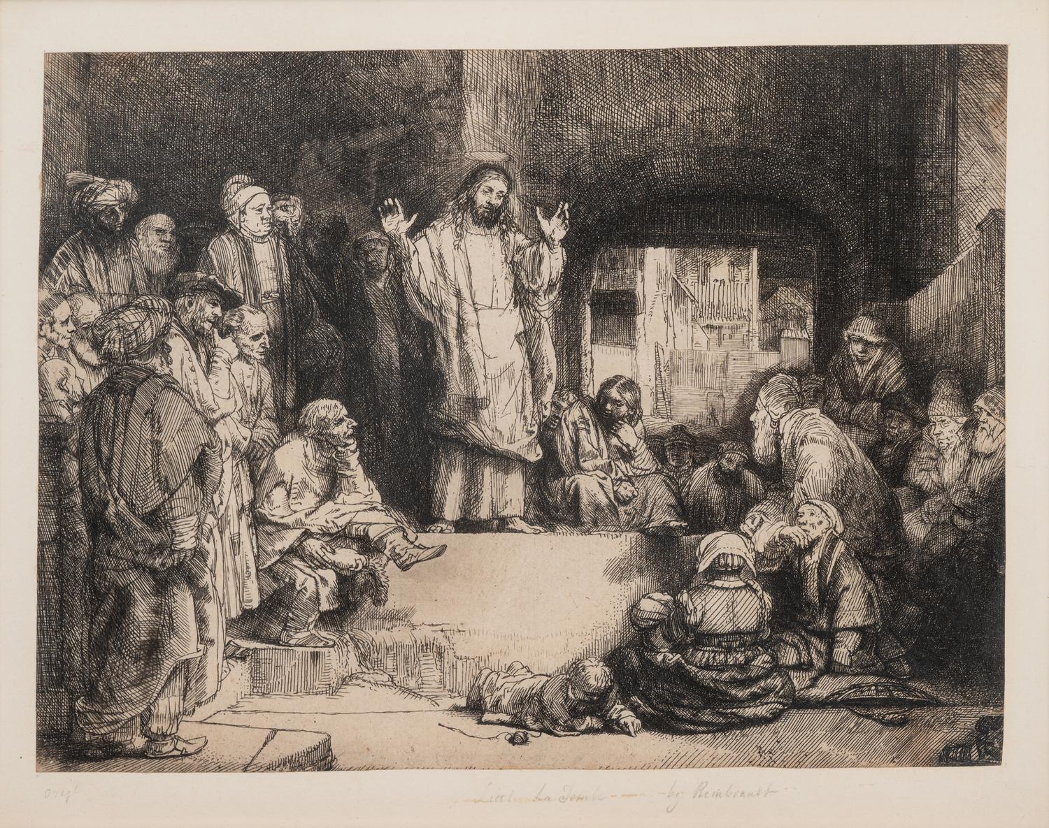 Christ Preaching ( La Petite Tombe)