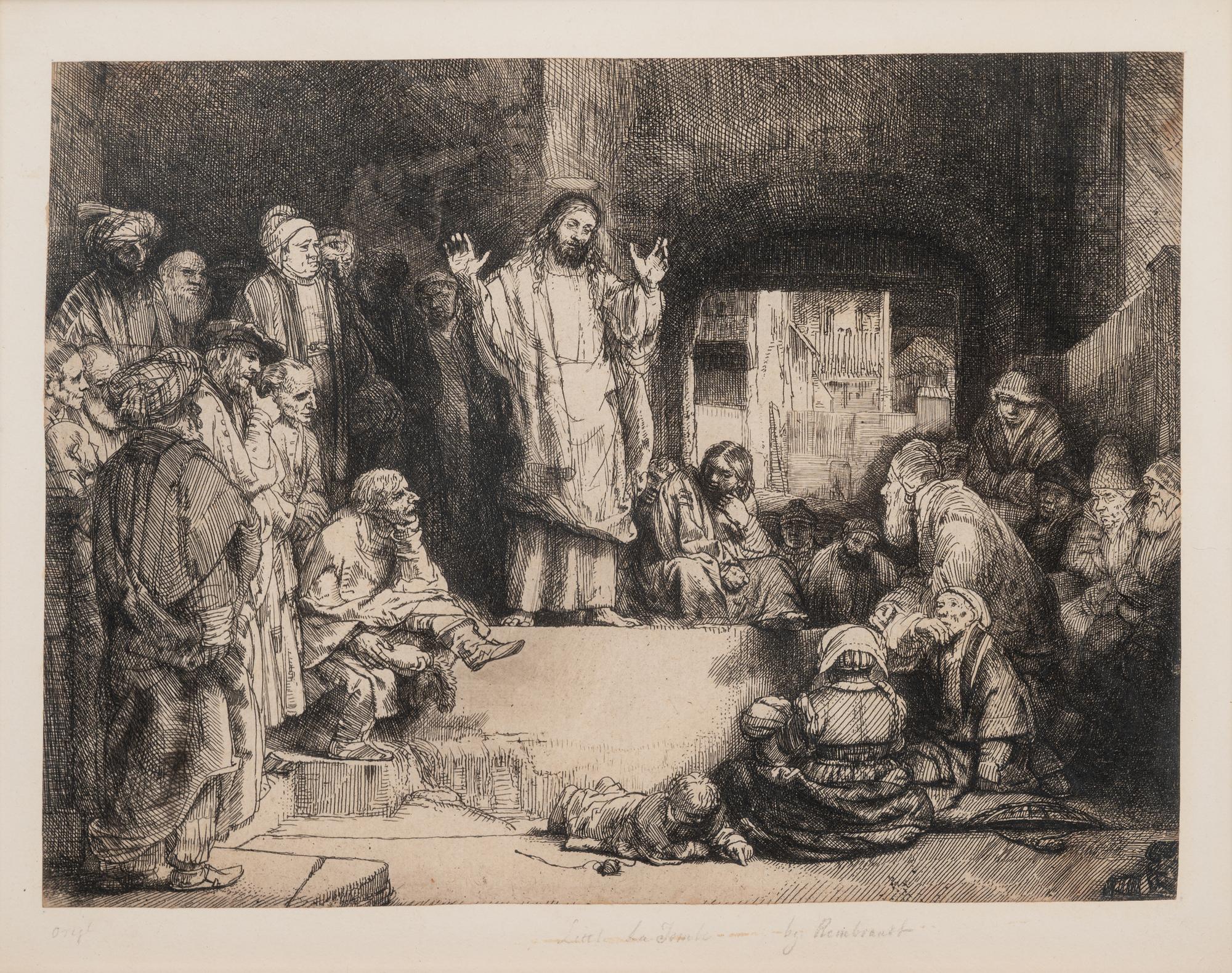 Christ Preaching ( La Petite Tombe)