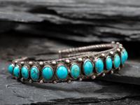 Navajo Slender Cuff Bracelet, Collected by Hoffman Birney (1891-1958)