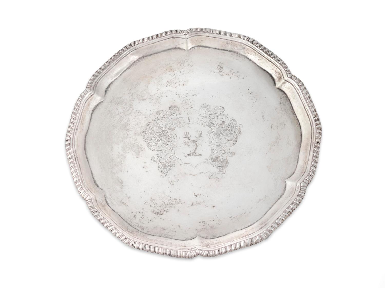A George III Silver Waiter — John Carter, London, 1770/1771
