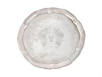 A George III Silver Waiter — John Carter, London, 1770/1771