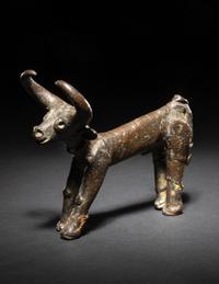 A Near Eastern Bronze Bull