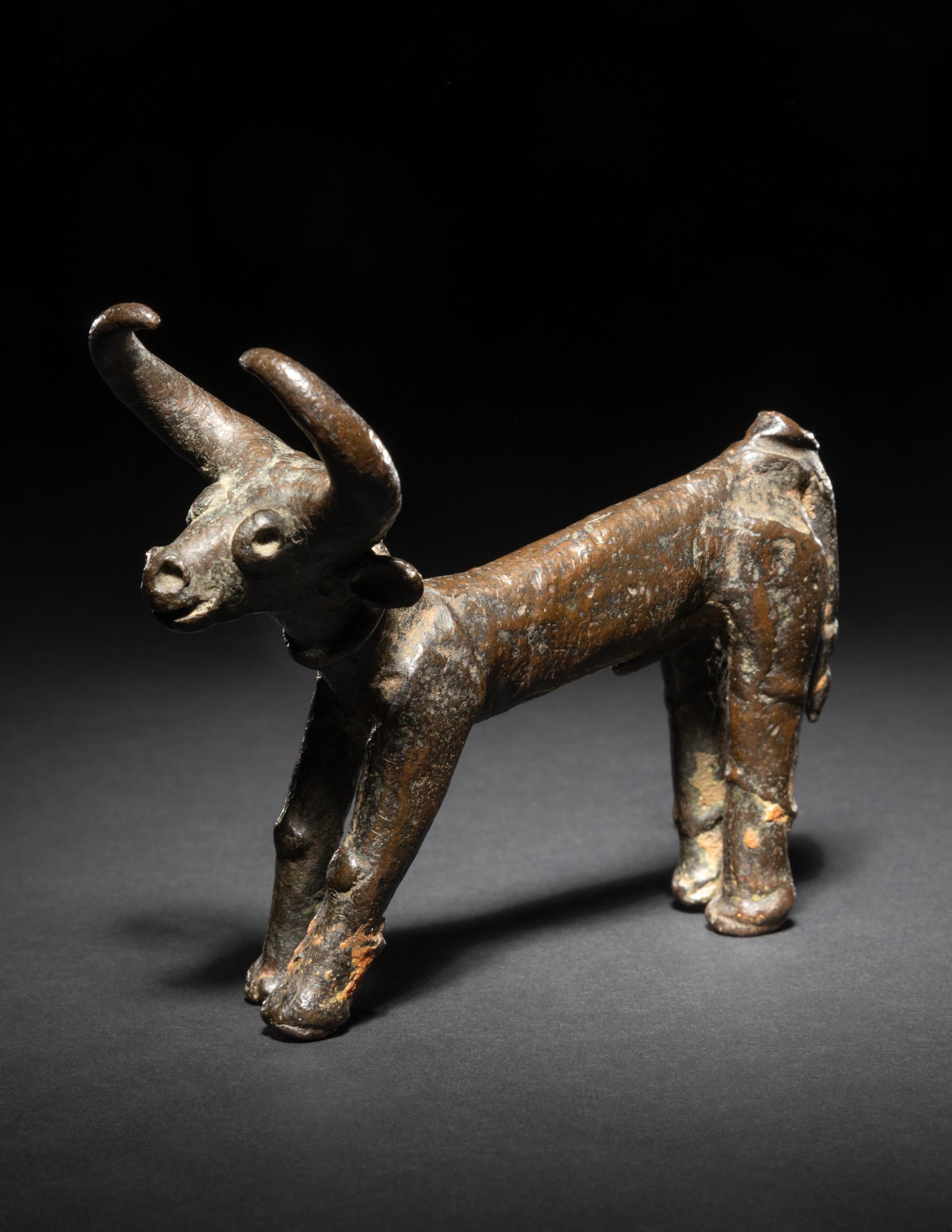 A Near Eastern Bronze Bull