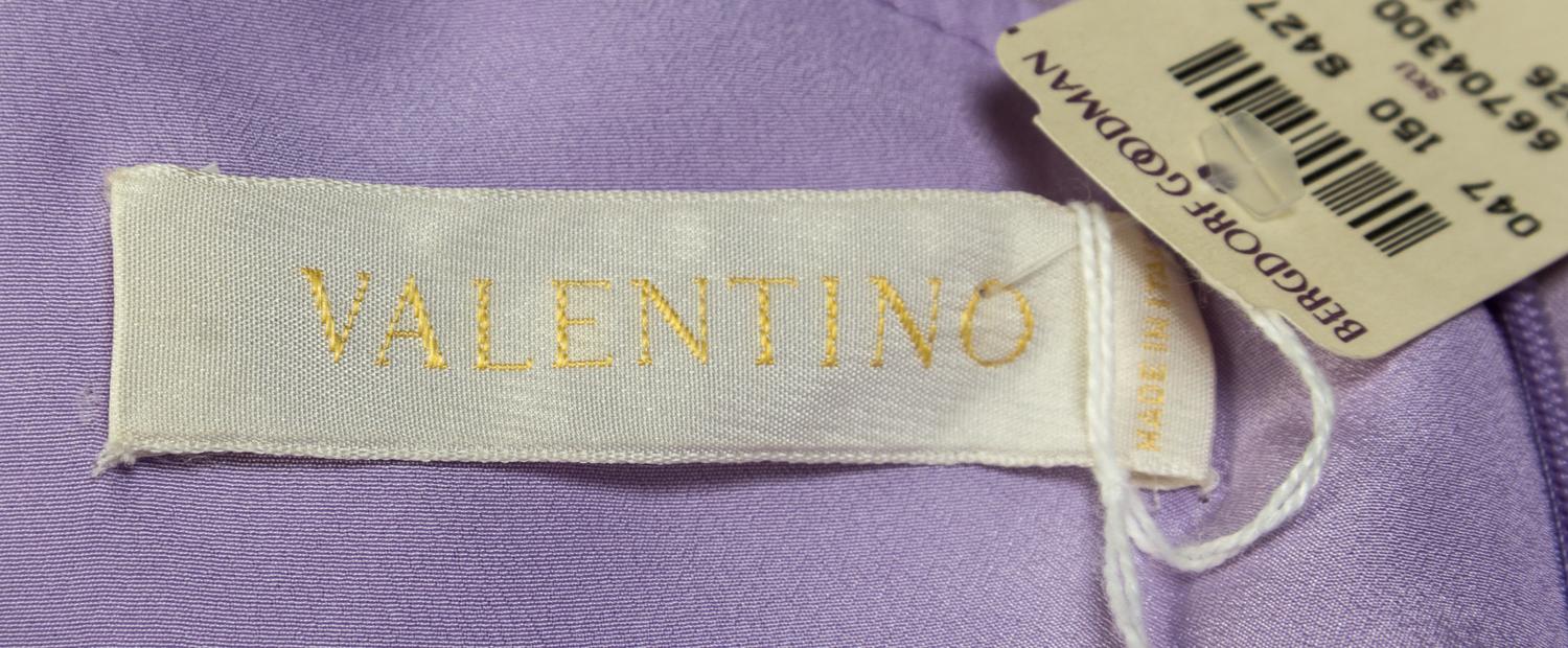 A Valentino Lilac Sleeveless Dress, Size 8.