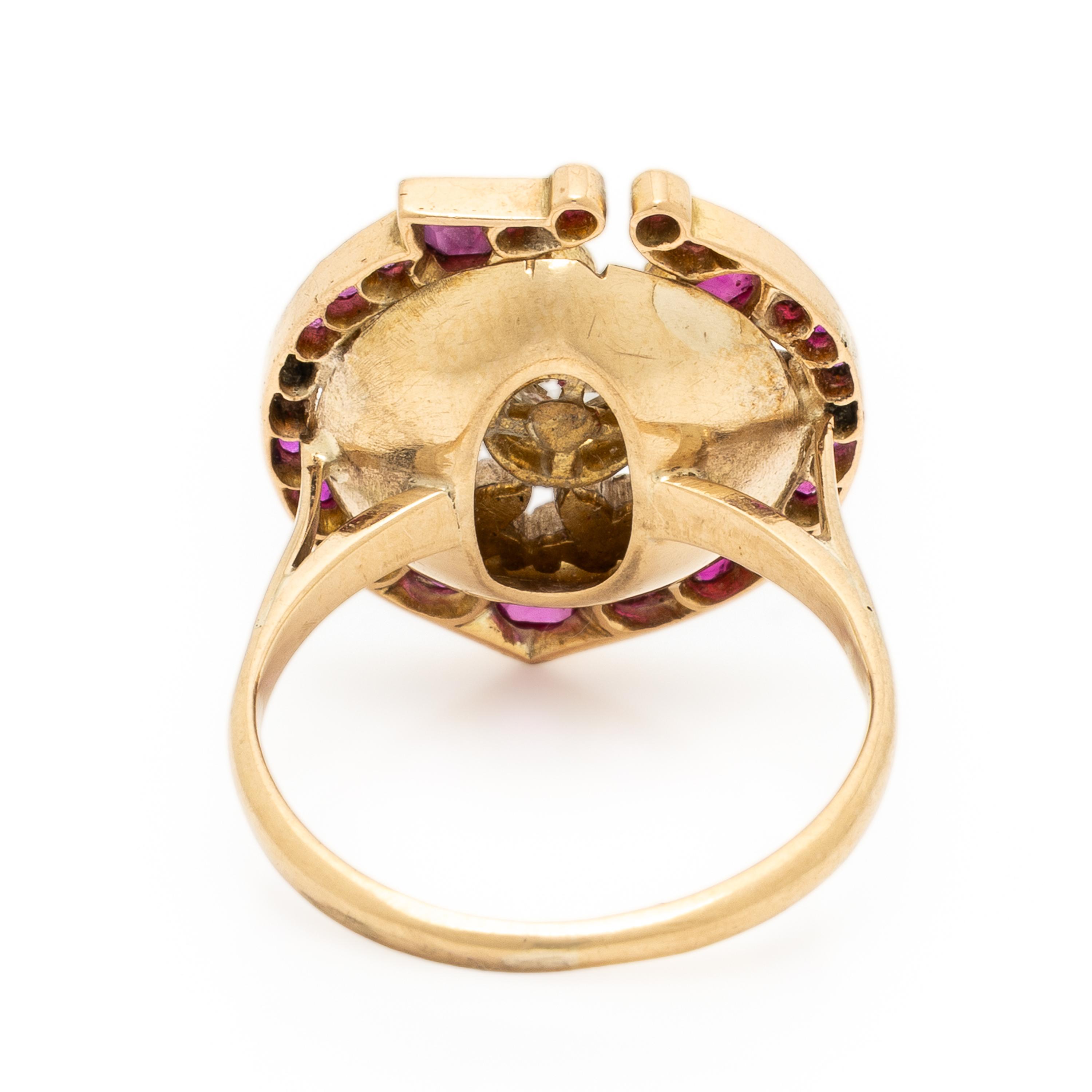 Ruby and Diamond Ring